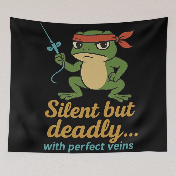 Item preview, Silent But Deadly With Perfect Veins designed and sold by Virelo.