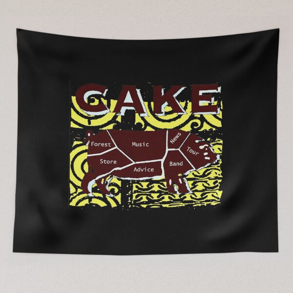 Item preview,  Pick In Here Cake Music Forest News Store Advice Band Tour designed and sold by Davis's Art.