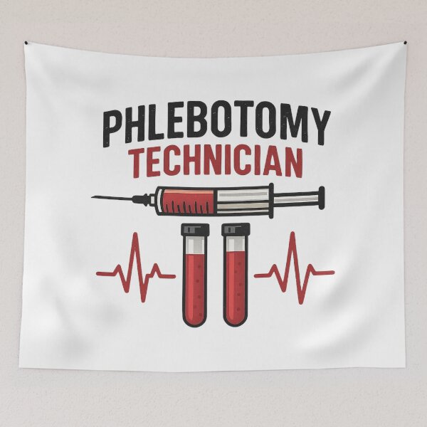 Item preview, Proud Phlebotomy Technician Design For Blood Draw Experts designed and sold by Virelo.
