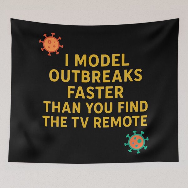 Item preview, Humorous Design For Enthusiasts Of Data And Epidemics designed and sold by Virelo.