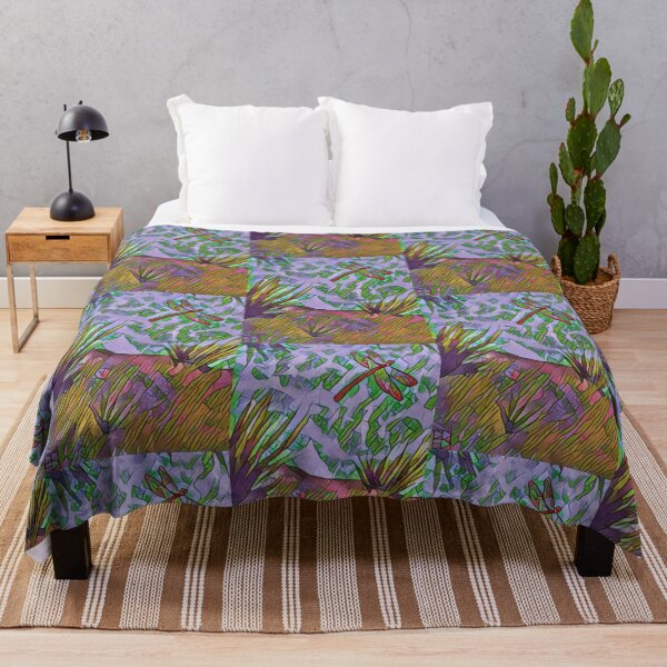 Item preview, Dragonfly Abstract with Purple designed and sold by oh-bi-me.