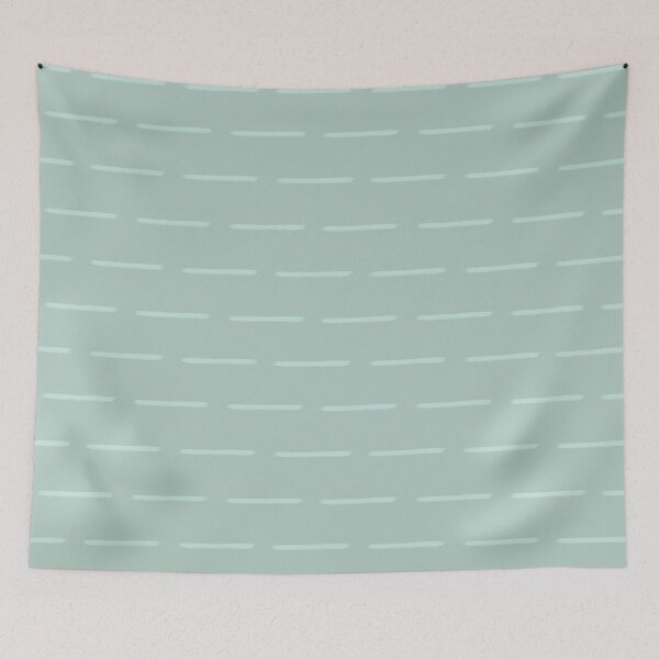 Item preview, Minimalist Subtle Lines on Pastel Gray Turquoise designed and sold by KSimpson838.