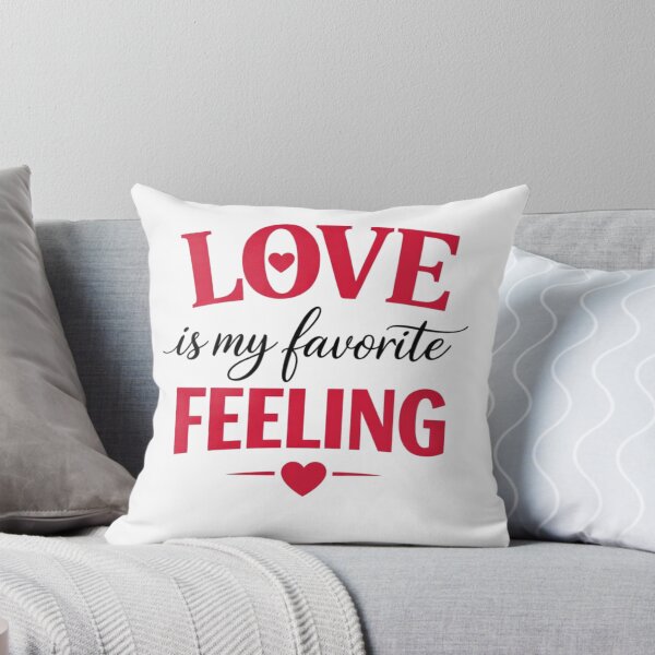 Item preview, Love Is My Favorite Feeling Minimal Valentine Typography designed and sold by bilal sibgui.