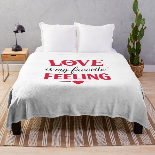 Item preview, Love Is My Favorite Feeling Minimal Valentine Typography designed and sold by bilal sibgui.
