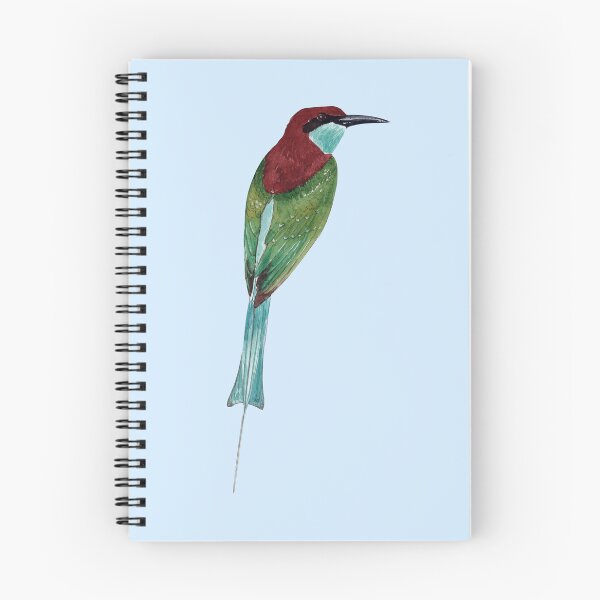 Item preview, BLUE-THROATED BEE-EATER-Merops viridis designed and sold by BEATRIZ ABAITUA.