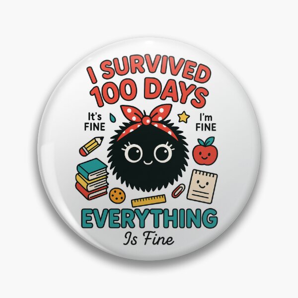 Item preview, 100 days of school - I Survived 100 Days designed and sold by ZBIFBOUETLA.