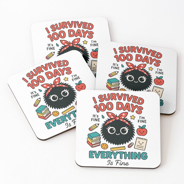 Item preview, 100 days of school - I Survived 100 Days designed and sold by ZBIFBOUETLA.