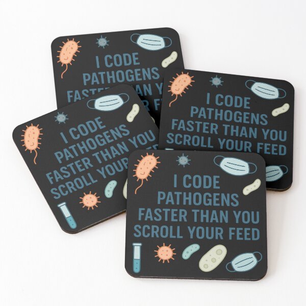 Item preview, Funny Epidemiologist Science Quote for Data Coding Experts designed and sold by Virelo.