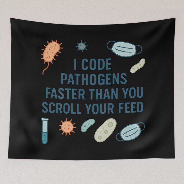 Item preview, Funny Epidemiologist Science Quote for Data Coding Experts designed and sold by Virelo.