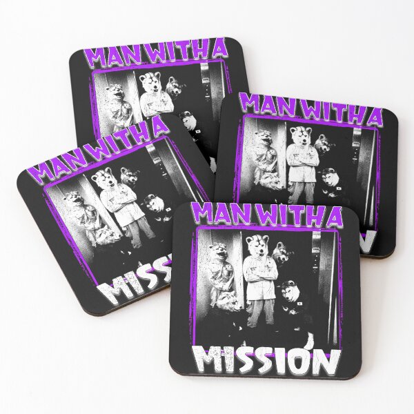 Item preview,  Man With A Mission Grunge Style Japanese Rock 90S Band designed and sold by Davis's Art.