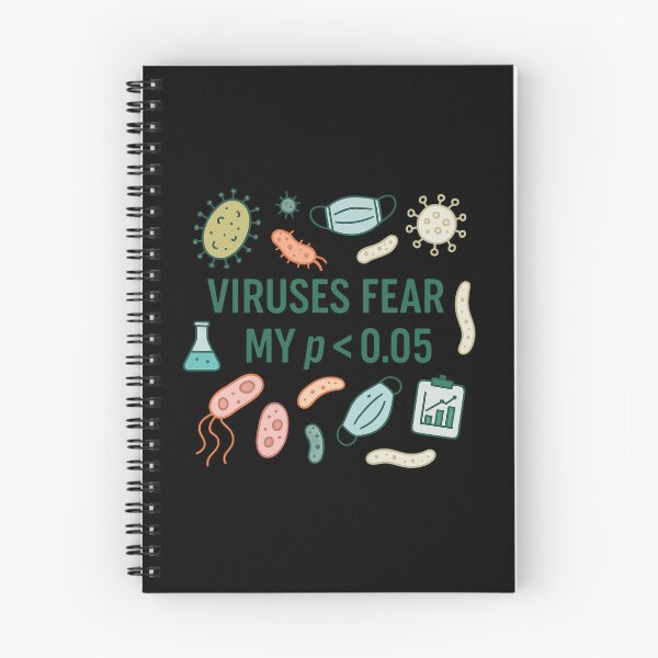 Item preview, Viruses Fear My P < 0.05 designed and sold by Virelo.
