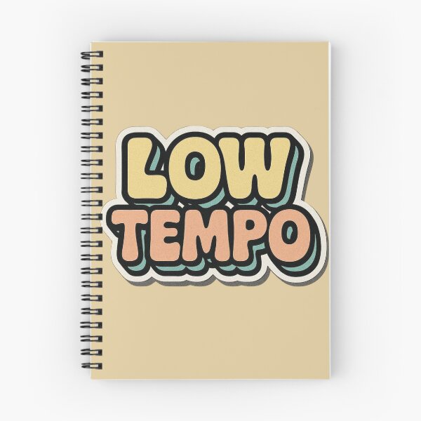 Item preview, Low Tempo – Chill Electronic Typography Design designed and sold by |TRSSHOP|.