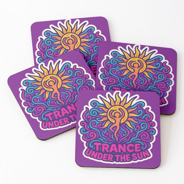 Item preview, Trance Under the Sun – Psychedelic Trance Artwork designed and sold by |TRSSHOP|.