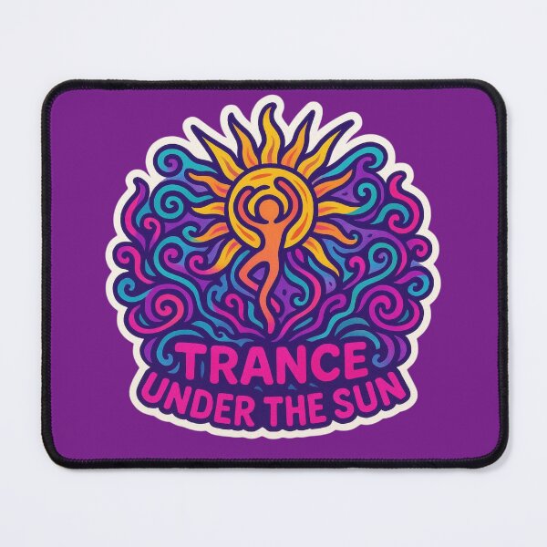 Item preview, Trance Under the Sun – Psychedelic Trance Artwork designed and sold by |TRSSHOP|.