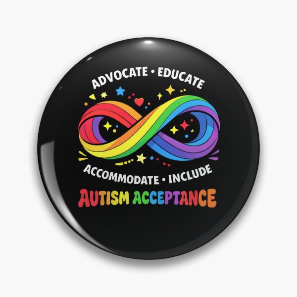 Item preview, Autism Awareness Acceptance Infinity Symbol Men Women Kids designed and sold by clothesy7.