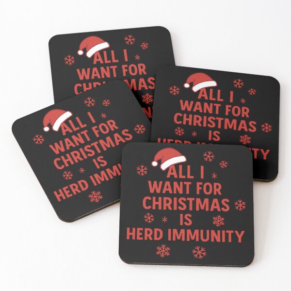 Item preview, All I Want For Christmas Is Herd Immunity designed and sold by Virelo.