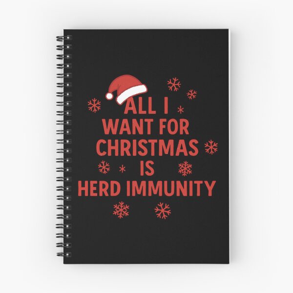 Item preview, All I Want For Christmas Is Herd Immunity designed and sold by Virelo.