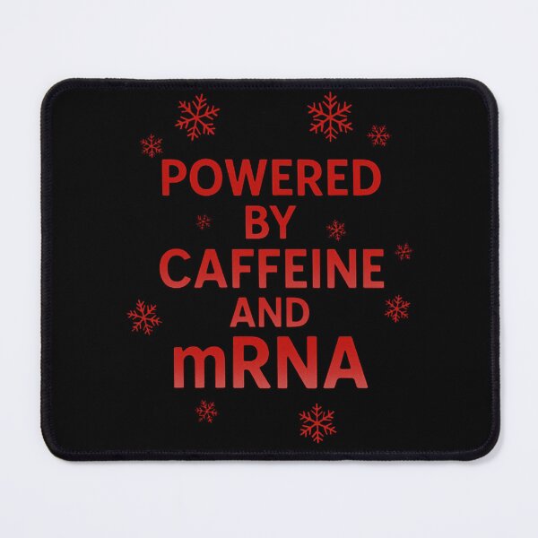 Item preview, Powered By Caffeine And mRNA designed and sold by Virelo.