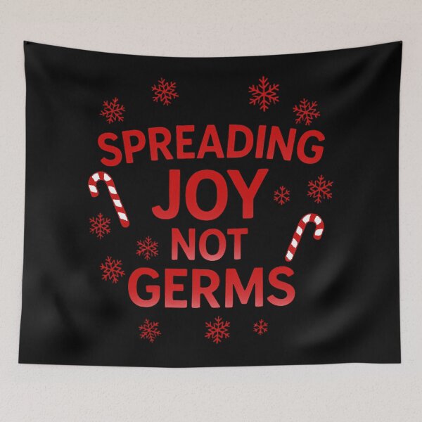 Item preview, Spreading joy not germs designed and sold by Virelo.