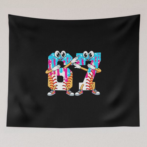 Item preview, 67 Dabbing Baseball Ice Cream Drip Birthday Style designed and sold by miaa-artistshop.