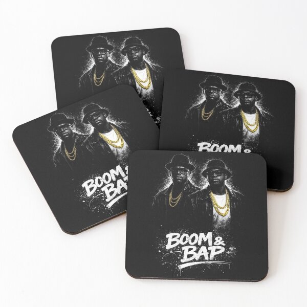 Item preview, Boom & Bap - old school hip hop duo designed and sold by SteadyRolling.