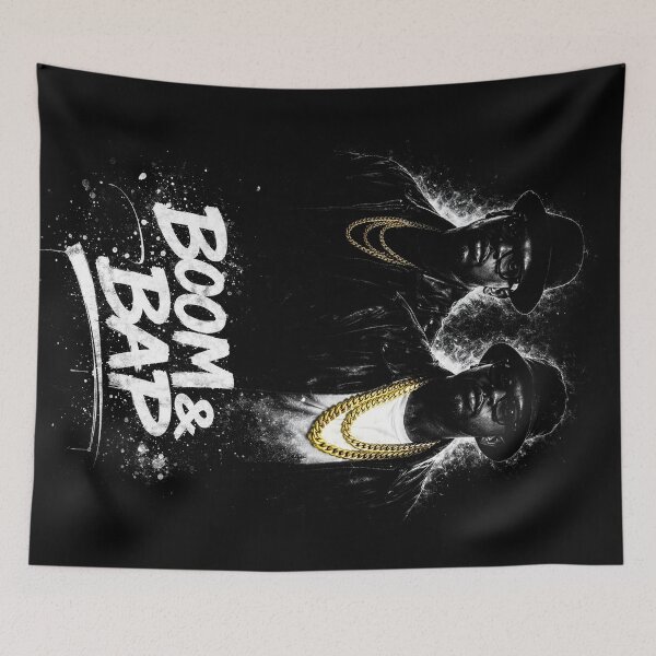 Item preview, Boom & Bap - old school hip hop duo designed and sold by SteadyRolling.