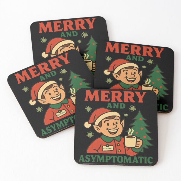 Item preview, Merry And Asymptomatic Asymptomatic Virus designed and sold by Virelo.