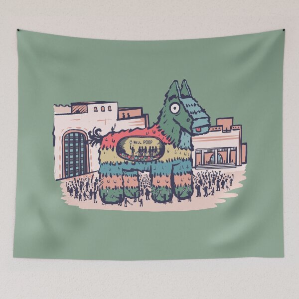 Item preview, Trojan Piñata (Well, Poop) - Funny Greek Mythology History Parody designed and sold by andrewsteger.