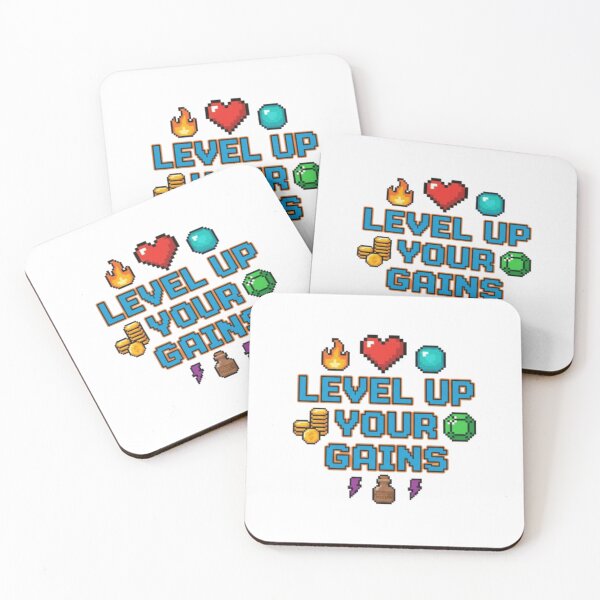 Item preview, Level up your Gains|Gaming|Gym motivation|hit the gym designed and sold by BuiltByDiscipline.