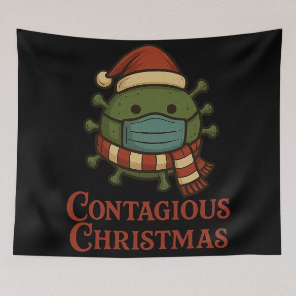 Item preview, Contagious Christmas Funny Epidemiologist Holiday Design designed and sold by Virelo.