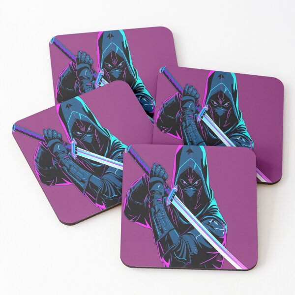Item preview, Ninja Neon Warrior Graphic Design designed and sold by RAWDRIFT.