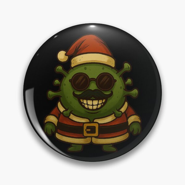 Item preview, Funny Epidemiologist Christmas Design Santa Virus Holiday Gift designed and sold by Virelo.