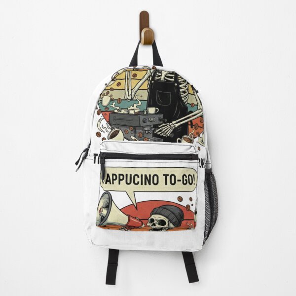 Item preview, Eternal Shift Barista Skeleton - Cappuccino To-Go designed and sold by Appolishop.