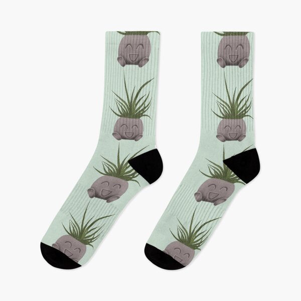 Item preview, Laughing pot with succulent flower designed and sold by Maria Monid.