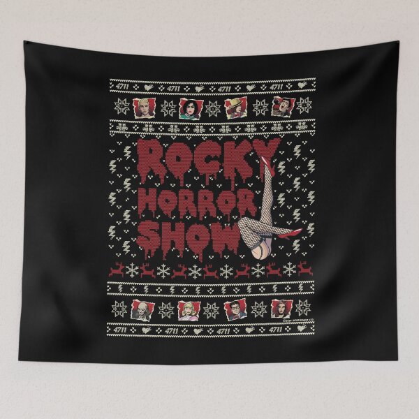 Item preview,  Rocky Horror Show Legs Christmas Knit Pattern designed and sold by All-And-Every.