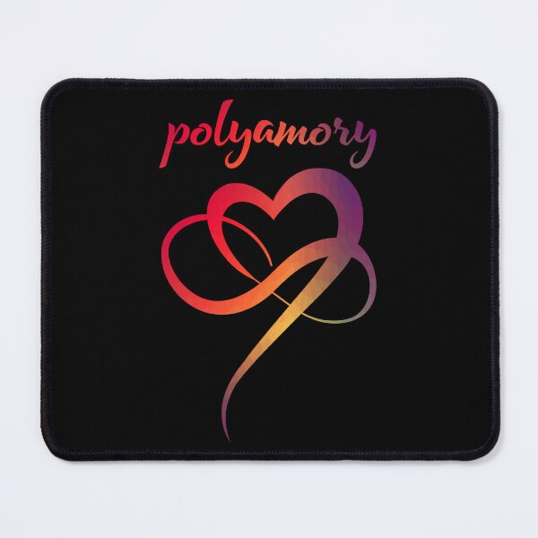 Item preview, Polyamory Symbol Colorful Infinity Heart designed and sold by Carl's Clothing.