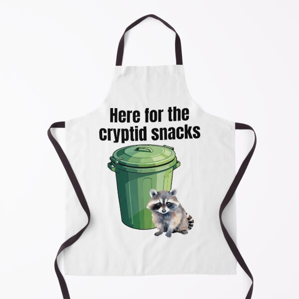 Item preview, Funny Trash Panda Cryptid Snack Hungry Raccoon Snacker Cryptid Snacks Feast designed and sold by DogLover332.