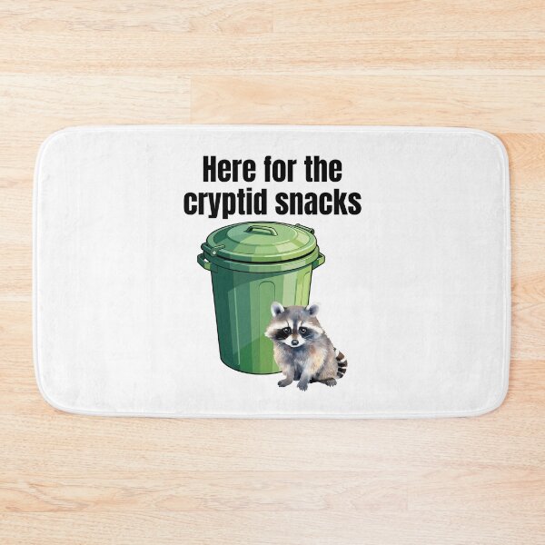 Item preview, Funny Trash Panda Cryptid Snack Hungry Raccoon Snacker Cryptid Snacks Feast designed and sold by DogLover332.