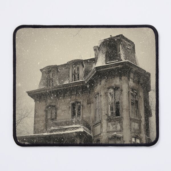 Item preview, Victorian Haunted House – Wintery Gothic Lost Place designed and sold by GildedPagesCo.