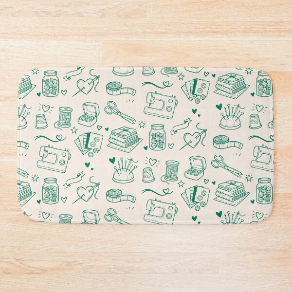Item preview, Cute Sewing & Craft Doodles Illustration designed and sold by MakitoDesign.