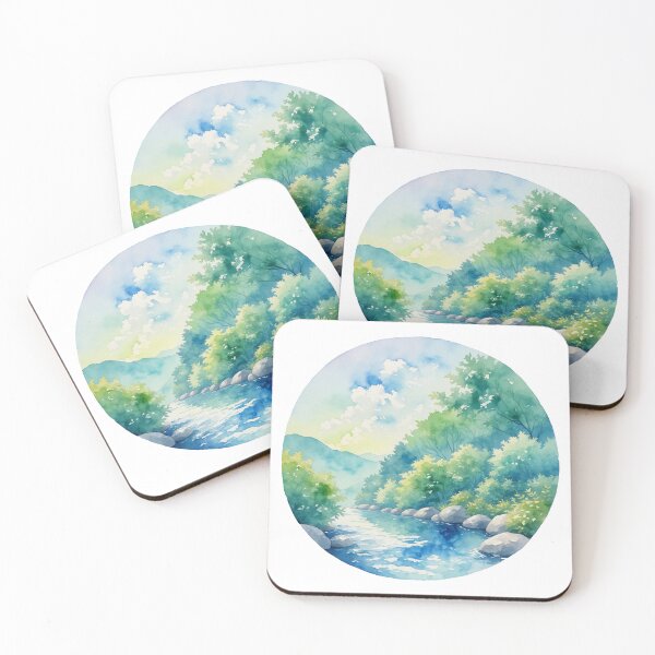 Item preview, Forest Waterside  designed and sold by Jagamusubi.