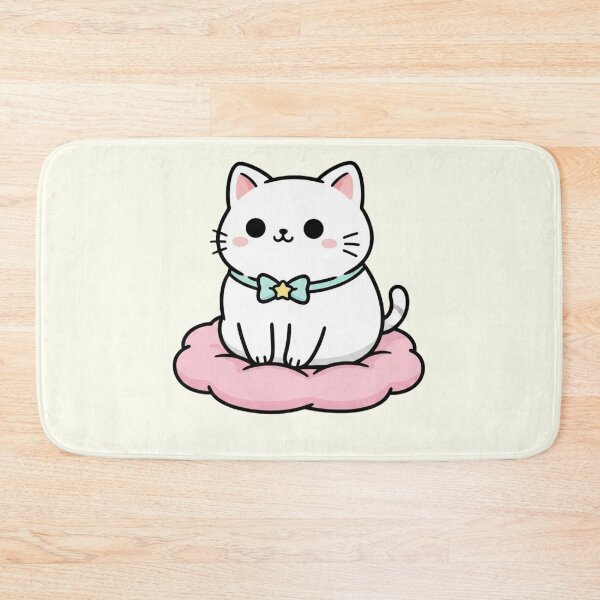 Item preview, Kawaii Valentines Day Cat Pillow Aesthetic Bundle designed and sold by arup7980.