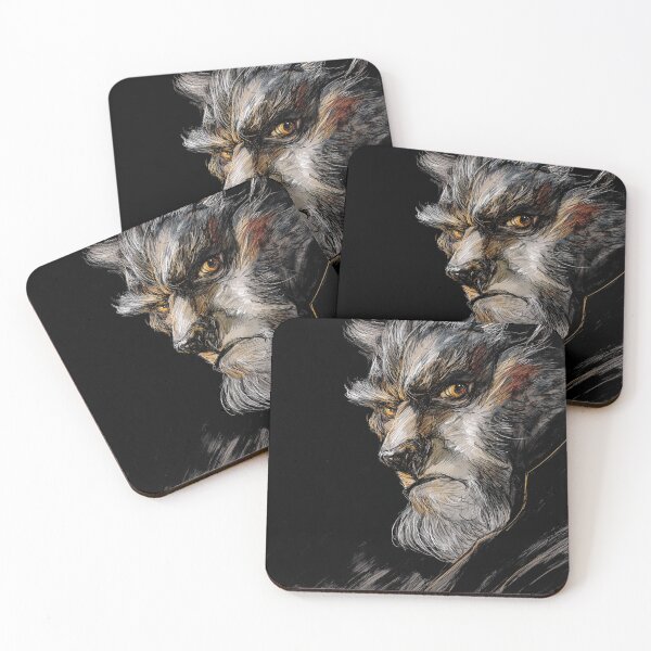 Item preview, Shadowed Werewolf Portrait in Darkness designed and sold by LawleyKingdom.