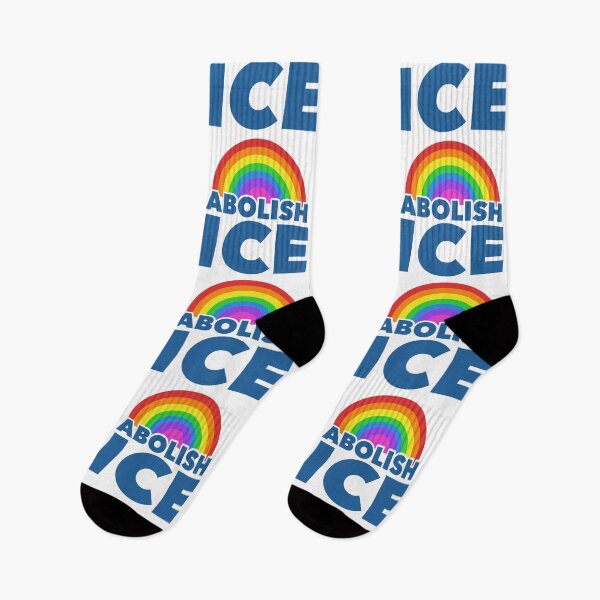 Item preview, Abolish Ice Rainbow designed and sold by thepixelgarden.