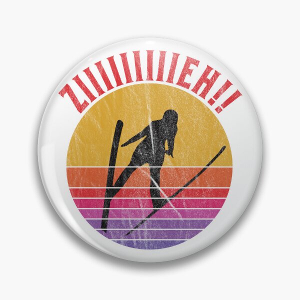 Item preview, ski jumping ski jumper silhouette ski flying designed and sold by Carl's Clothing.