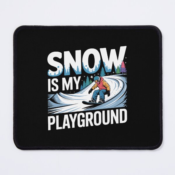 Item preview, Snow Is My Playground designed and sold by theartfulaspie.