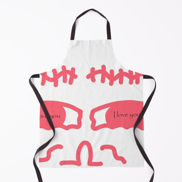 Item preview, I Love You – Pink Doodle Eyes designed and sold by felipemaldonadoart.