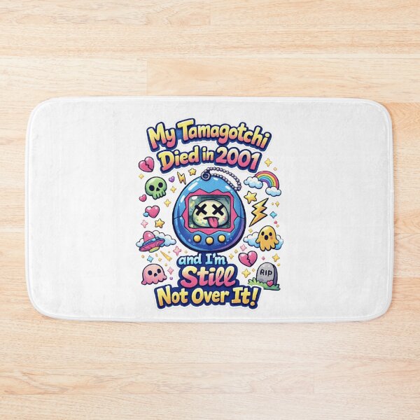 Item preview, my tamagotchi died in 2001 and i’m still not over it designed and sold by PopCultureArtShop.
