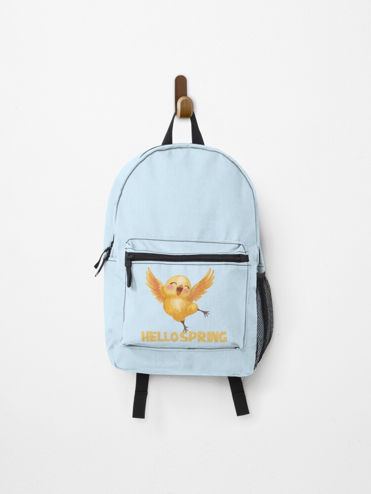 Thumbnail 1 of 3, Backpack, "Hello Spring" designed and sold by iamdesigns14.