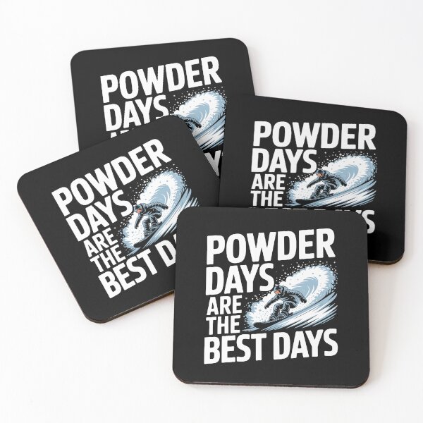 Item preview, Powder Days Are the Best Days designed and sold by theartfulaspie.